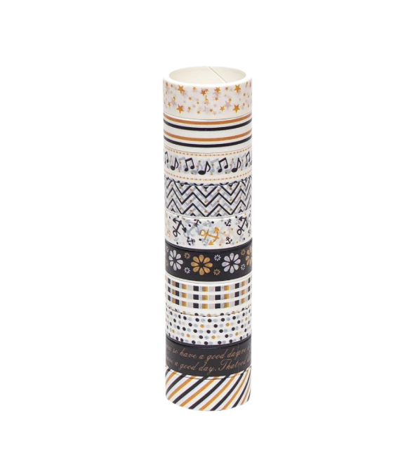 Ink Spot® Premium Decorative Washi Tape Set for Journaling, Scrapbooking, DIY Crafts & Gift Wrapping pack of 30