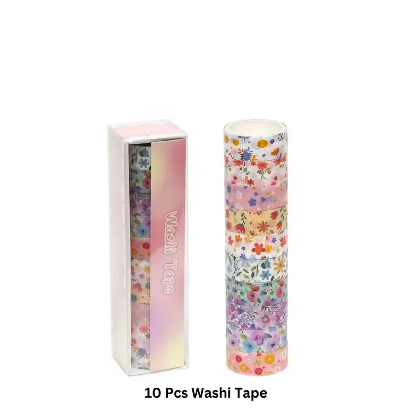 Ink Spot® Premium Decorative Washi Tape Set for Journaling, Scrapbooking, DIY Crafts & Gift Wrapping pack of 30