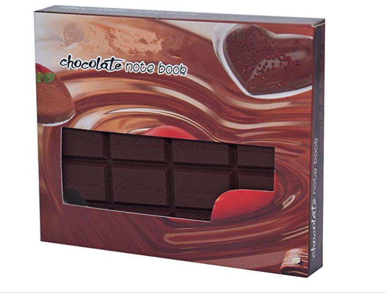 Ink Spot® "Sweet Notes" Chocolate Bar Notepad - Unique & Fun Stationery Pack of 3