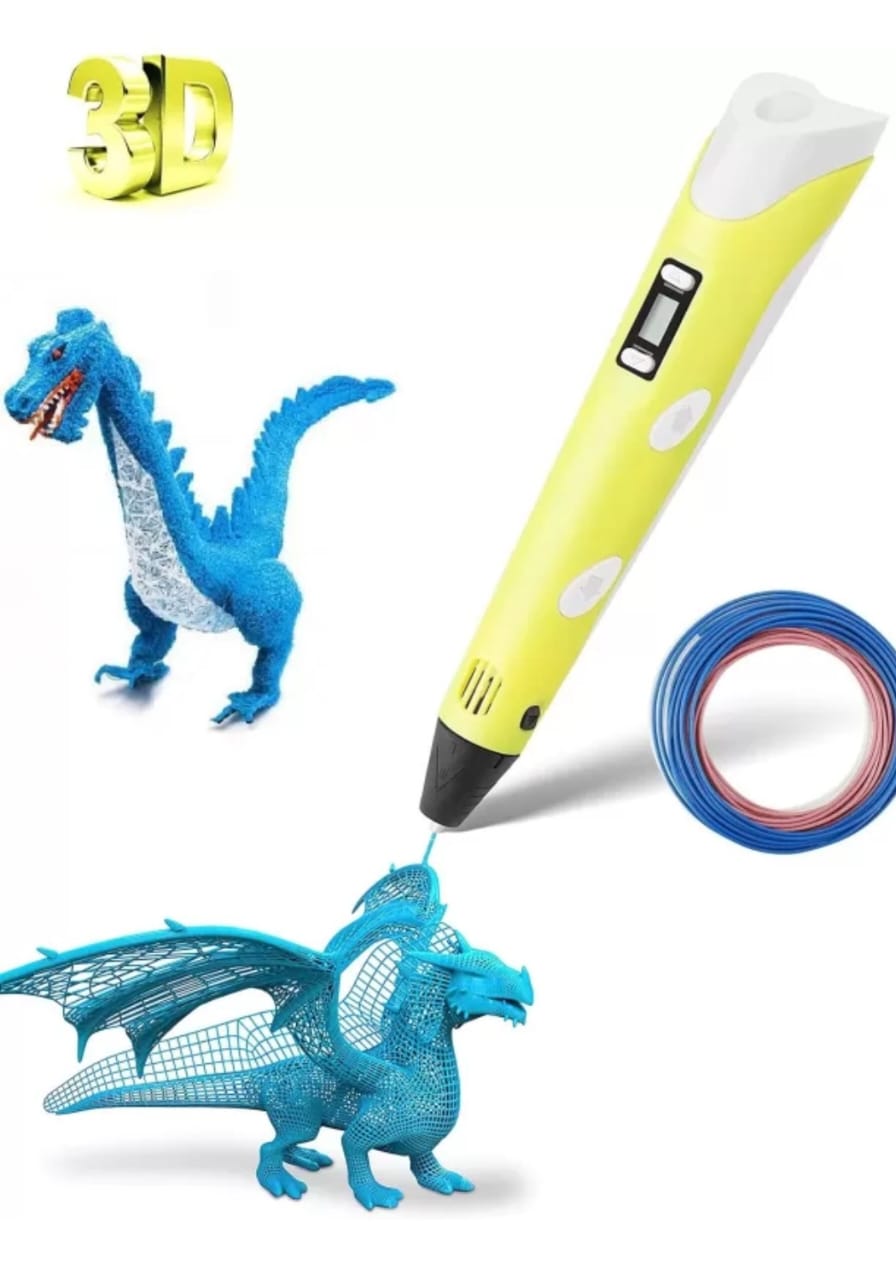 Ink Spot® 3D Printing Pen with LCD Display, Adjustable Speed, Creative DIY Drawing Tool for Kids & Adults
