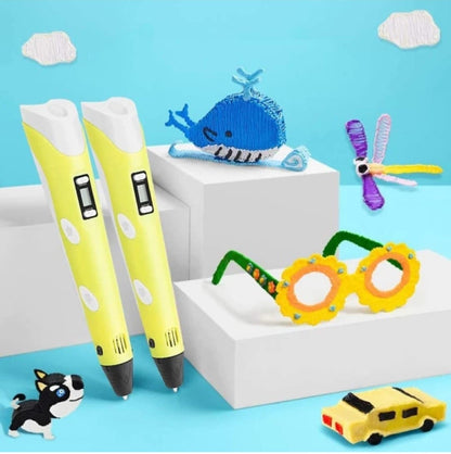 Ink Spot® 3D Printing Pen with LCD Display, Adjustable Speed, Creative DIY Drawing Tool for Kids & Adults